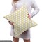 Ambesonne Yellow and White Fabric by The Yard, Hexagonal Pattern Honeycomb Beehive Simplistic Geometrical Monochrome, Decorative Fabric for Upholstery and Home Accents, 5 Yards, White Yellow